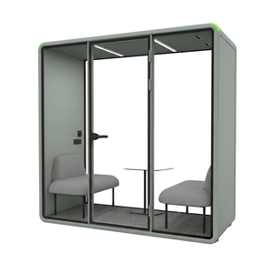 บูธเก็บเสียงสำหรับสำนักงานสถานีรถไฟ เหมาะสำหรับนักเดินทางมืออาชีพ - Product Image 1