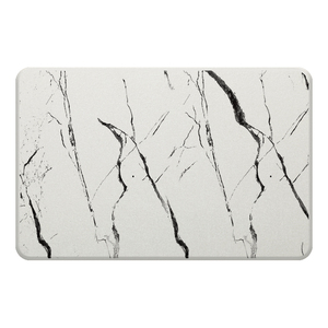 שיש מסוגנן אבן אמבט עיצוב מחצלת דפוס מוצק שומר על האמבטיה שלך נראה רבב בכל עת - Product Image 4