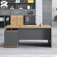Bureau d'ordinateur moderne modulaire convertible extensible en bois - Prix abordable, mobilier de bureau en gros