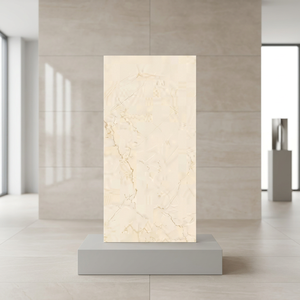 Azulejos de Porcelana Esmaltada con Aspecto de Mármol Beige Forever, 600x1200mm, Azulejos Modernos para Piso y Pared, Premium - Product Image 4