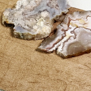 卸売クリスタル 天然石 ピンクフラワーアゲートスラブ 桜瑪瑙スライス クリスタルクラフト用 - Product Image 6