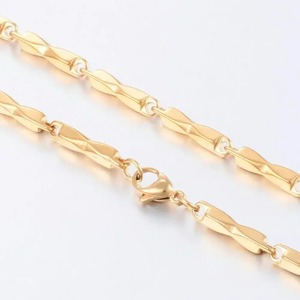 Cadena Bizantina de Acero Inoxidable para Hombre, Estilo Hip Hop, Joyería de Moda - Product Image 3