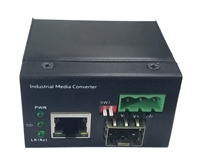Precio de fábrica 10/100M Industrial Mini convertidor de medios de fibra con interruptor de red DIP Switch