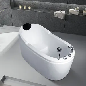 Bañera de acrílico para adultos, bañera independiente, sólida, oem, 1200 mm