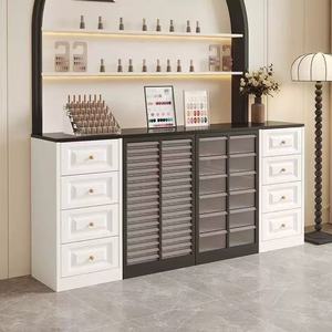 Nail Art <b>Cabinet</b>, <b>Storage</b> Display <b>Cabinet</b>, Beauty Salon Nail Polish Floor-standing <b>Storage</b> <b>Cabinet</b> - Product Image 5