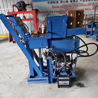 Machine à fabriquer des briques en argile Lego hydraulique de petite taille à moteur diesel de la marque PanQi, pour la fabrication de briques en terre cuite emboîtables, garantie 1 an