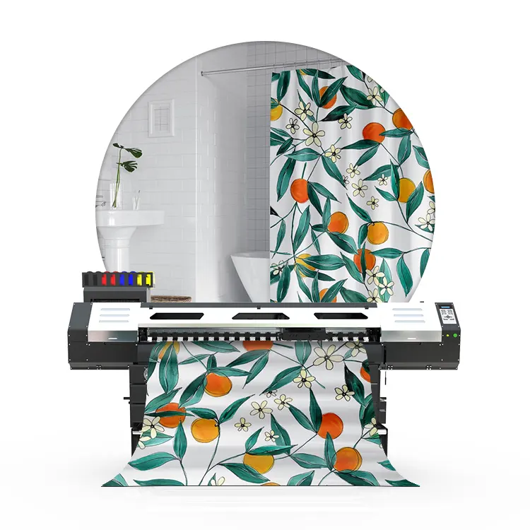 Coltex textile printing machine dye sublimation printer with 4pcs i3200 Head inkjet plotter