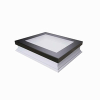 WFKimberly alta calidad de doble capa de vidrio de aluminio motorizado automático aislado tragaluz Ventana de aislamiento acústico