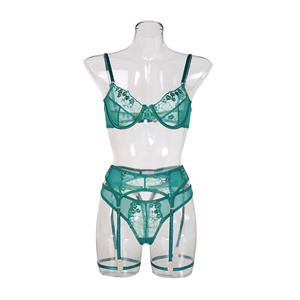 Lusha Lente En Zomer Sexy Mode Ondergoed Kousenband Mesh Body Shaping Split Set Dames Licht Controle Ademend Dun Cqx0564 - Product Image 4