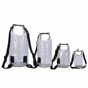 Sac de transport étanche en PVC léger et portable IStapromo Gifts 10L, blanc, pour les sports de plein air - pour l'escalade et les excursions - Product Image 1