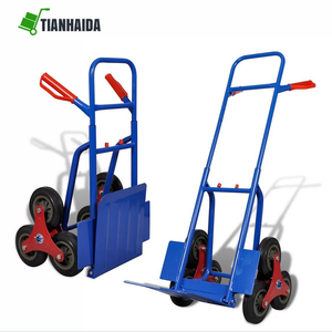 Carretilla Plegable para Subir Escaleras con Capacidad para Botellas de Agua, Carretilla de Mano Resistente - Product Image 6