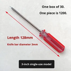 Tuốc nơ vít Dải cà rốt trong suốt hai mục đích tuốc nơ vít <span class=keywords><strong>mini</strong></span> từ tính mạnh mẽ bằng nhựa đa chức năng Công nghiệp - Product Image 4