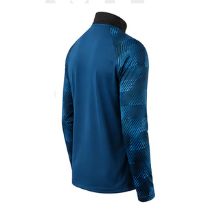 Haut de sport athlétique léger à manches longues pour homme, avec fermeture éclair, idéal pour l'entraînement de football et les séances de pratique - Product Image 6