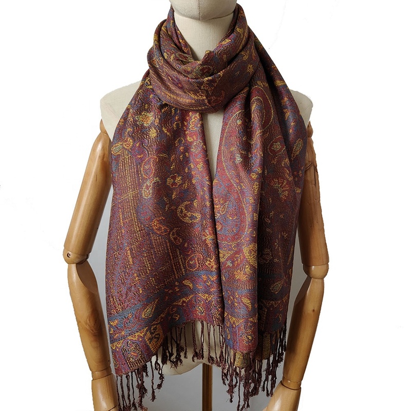 Solid Scarf Shawl Dress Accessory Elegant