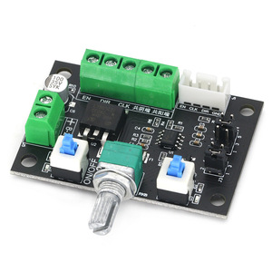 Adjustable Speed <b>Stepper</b> <b>Motor</b> <b>Controller</b> - DC 12/24V PWM Pulse Generator for 42/57 <b>Stepper</b> <b>Motor</b> - Product Image 1