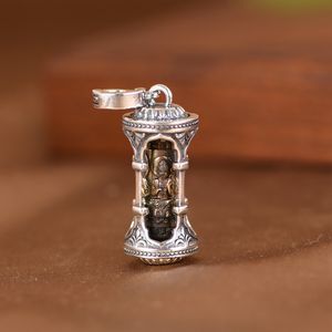 S925スターリングシルバーペンダント男性用仏ファッションネックレスインドネシア風ファッションジュエリー - Product Image 3