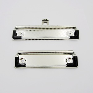 Nouveau classeur métallique personnalisable avec anneaux, clip et porte-stylo, attache en fer pour produits de classement <span class=keywords><strong>papier</strong></span> – Vente chaude - Product Image 4