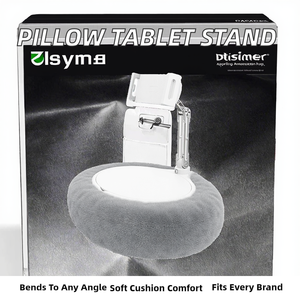 Support de <span class=keywords><strong>tablette</strong></span> <span class=keywords><strong>pour</strong></span> oreiller, nouveau design, support mobile, <span class=keywords><strong>coussin</strong></span>, support universel <span class=keywords><strong>pour</strong></span> téléphone, compatible avec le lit et le bureau, appareil de 5,7 à 9 pouces - Product Image 2