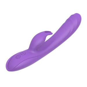 Doppelkopf-Schlagmassagegerät G-Punkt Wasserdichter Silikon-<span class=keywords><strong>Rabbit</strong></span>-<span class=keywords><strong>Vibrator</strong></span> für Frauen Erwachsenenspielzeug Fabrik - Product Image 4