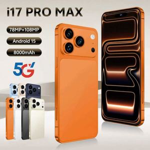 Dernières tendances Smartphone I17 <span class=keywords><strong>Pro</strong></span> Téléphone mobile de haute qualité 4G/5G Téléphone 6,9 pouces - Product Image 2