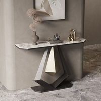 Table console très vendue, style italien moderne, luxe léger, table d'entrée d'angle, meuble de salon, table console pour la maison