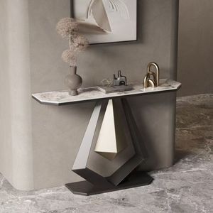 <span class=keywords><strong>Tavolo</strong></span> Console di Tendenza, Stile Italiano Moderno e Lussuoso, <span class=keywords><strong>Tavolo</strong></span> d'Ingresso <span class=keywords><strong>ad</strong></span> <span class=keywords><strong>Angolo</strong></span>, Arredamento per Soggiorno - Product Image 4