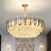 Décoration lustre en cristal lampes suspendues luxe moderne pour la décoration de la maison salon ou mariage