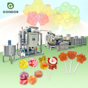 Equipment Fully Automatic a Faire Ball Ligne Fabrication Dure Bonbon Juice Lollipop <b>Make</b> Sucette <b>Machine</b> Form - Product Image 1