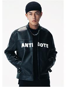 <span class=keywords><strong>Giacca</strong></span> da Moto in <span class=keywords><strong>Pelle</strong></span> Nera Retrò Classica con Design Personalizzato, Logo OEM, Patch in <span class=keywords><strong>Pelle</strong></span>, <span class=keywords><strong>Giacca</strong></span> da Corsa Nascar per <span class=keywords><strong>Uomo</strong></span> - Product Image 2