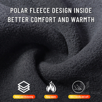 Máscara de Invierno para Motociclismo, Gorro de Ciclismo, Forro Polar, Cortavientos, Protección Facial para Esquí, Gorro Térmico para Ciclismo