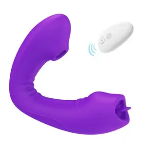 Vibrateur de léchage de langue télécommandé Sex Toy pour femme Vibrateur de stimulation de clitoris érotique adulte pour couple Masturbateur féminin %