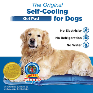 Dog <b>Cooling</b> Mat <b>Pad</b> for Kennels, Crates and Beds, Non-Toxic, Durable Solid Self <b>Cooling</b> Gel Material No Refrigeration - Product Image 3