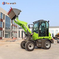 Loader Roda Depan Mini 4x4 Diesel Baru 2 Ton Murah, Loader Kompak Model Baru dengan Daftar Harga Kompetitif, Mini Traktor Loader