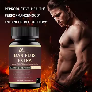 Cápsulas para la Mejora Masculina, Potencia de Maca, Soporte Muscular, Suplemento para el Cuidado de la Salud, Suplemento Herbal Natural para Adultos Hombres - Product Image 2