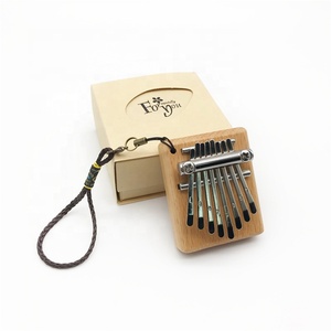 Mini En <span class=keywords><strong>Bois</strong></span> Instruments <span class=keywords><strong>de</strong></span> <span class=keywords><strong>Musique</strong></span> <span class=keywords><strong>Pour</strong></span> Enfants Kalimba 8 touches Pouce Doigt Piano - Product Image 2