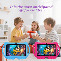 Tablet pintar anak-anak, 7 inci Android murah layar kapasitif 2GB Quad Core IWAWA pendidikan WiFi diaktifkan diproduksi