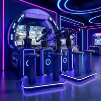 Gran Sala de Experiencia de Tiro Somatosensorial Inmersiva para Cuatro Personas con Rifle de Francotirador Interactivo para Padres e Hijos