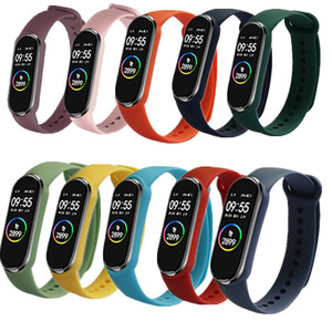 Correas de silicona para Xiaomi <span class=keywords><strong>Mi</strong></span> <span class=keywords><strong>Band</strong></span> 6 y 5, correa de silicona para <span class=keywords><strong>reloj</strong></span> inteligente Xiaomi <span class=keywords><strong>Mi</strong></span> <span class=keywords><strong>Band</strong></span> 7 - Product Image 2