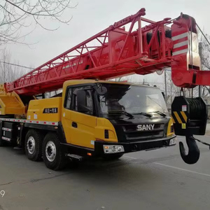 2021 Years Sany Brand Used Truck Mounted 50Tons SCT500 50t Used Second Hand Small Hydraulic Boom Truck <b>Cranes</b> for Sale - Product Image 1