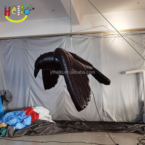 Inflable Cuervo inflable animal de pájaro negro - Product Image 2