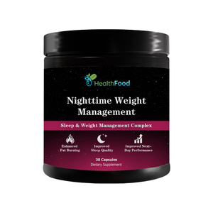 Cápsulas para el Control de Peso Nocturno, Fórmula Herbal Adelgazante con GABA, Mejora el Metabolismo, Fabricante de Suplementos - Product Image 1