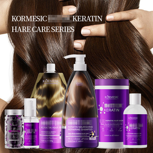 KORMESIC 1000ml Shampooing Capillaire Marque Blanche Huile Nourrissante Cheveux Abîmés Réparation Kératine Hydratant Lissant Effet Volumisant - Product Image 5