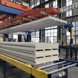 Prefab Insulated Metal 50mm <strong>Sandwich</strong> <strong>Panel</strong> Pur Pu <strong>Sandwich</strong> <strong>Panel</strong> Pir Exterior <strong>Roof</strong> <strong>Sandwich</strong> <strong>Panel</strong> - Product Image 1