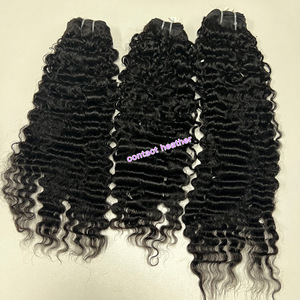 Lots de cheveux brésiliens vierges bruts de qualité supérieure, bouclés profonds, ondulés, lisses, boucles Jerry, grandes boucles - Product Image 3