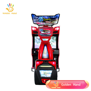 Đồng tiền hoạt động tốc độ xe đua <span class=keywords><strong>Arcade</strong></span> trò chơi video Máy kinh nghiệm thú vị lái xe trò chơi xe hơi với 42 inch màn hình - Product Image 5