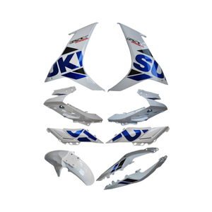 GSX250 White Case pour Suzuki GSX250R-A Glacier White Cowl Rear Fender Side Cover Original - Product Image 1