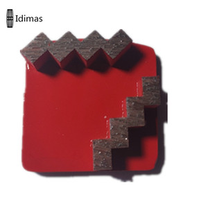 Strumenti di macinazione con <span class=keywords><strong>2</strong></span> pezzi segmento rettangolo per resina epossidica di rivestimento rimozione Magetic - Product Image 2