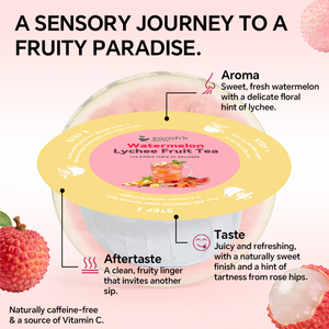 Bolsitas de Té UFO, Té de Frutas <span class=keywords><strong>en</strong></span> Disco, 40 Sabores, Personalizado OEM, Infusión de Frutas Secas, Sandía, Lichi, Limón, <span class=keywords><strong>Jengibre</strong></span>, Sin Cafeína - Product Image 3