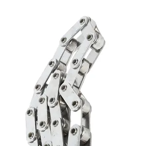 Advanced Technique Long Pitch Series Customized Standard Transmission Stainless Steel Hollow Roller Chain