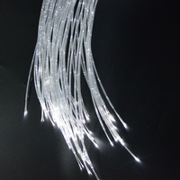 Câble à fibres optiques PMMA scintillant 3*0,75 mm pour la décoration de la chambre de bébé, sensoriel, rideau, lustre, lumière de cascade
